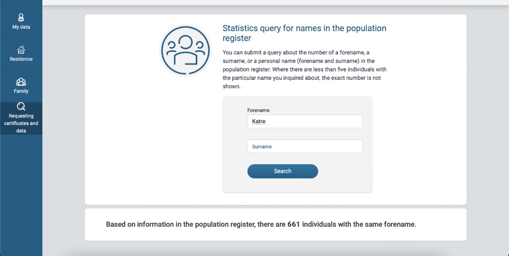 Population registry